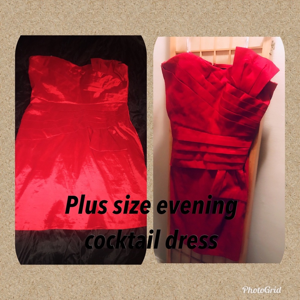 Sexy red evening dress 👗